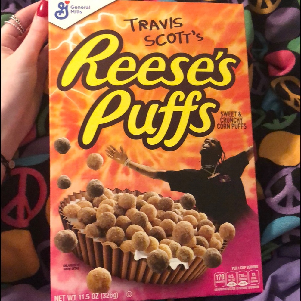 travis scott reeses puffs cereal